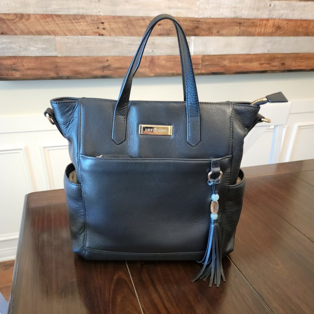 Lily Jade Brittany Black Leather